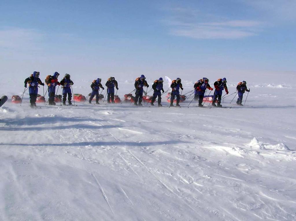 Polar Challenge Start Line rbs © Clipper Ventures PLC . http://www.clipperroundtheworld.com